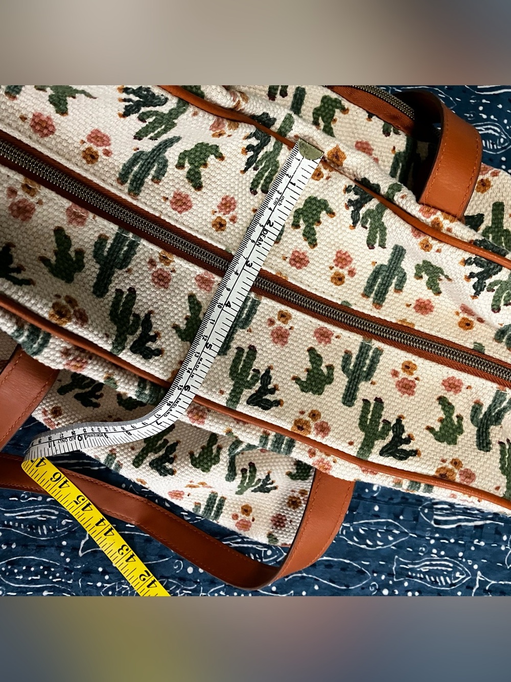 Cactus Weekender Tote Bag - Picture 11 of 12